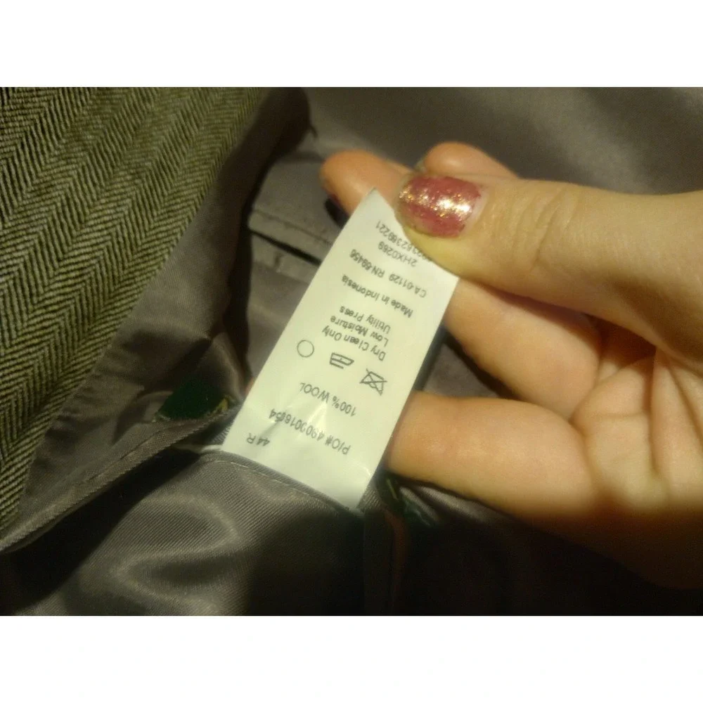 Lauren‎ Ralph Lauren Suit Jacket Grey,Brown 44R